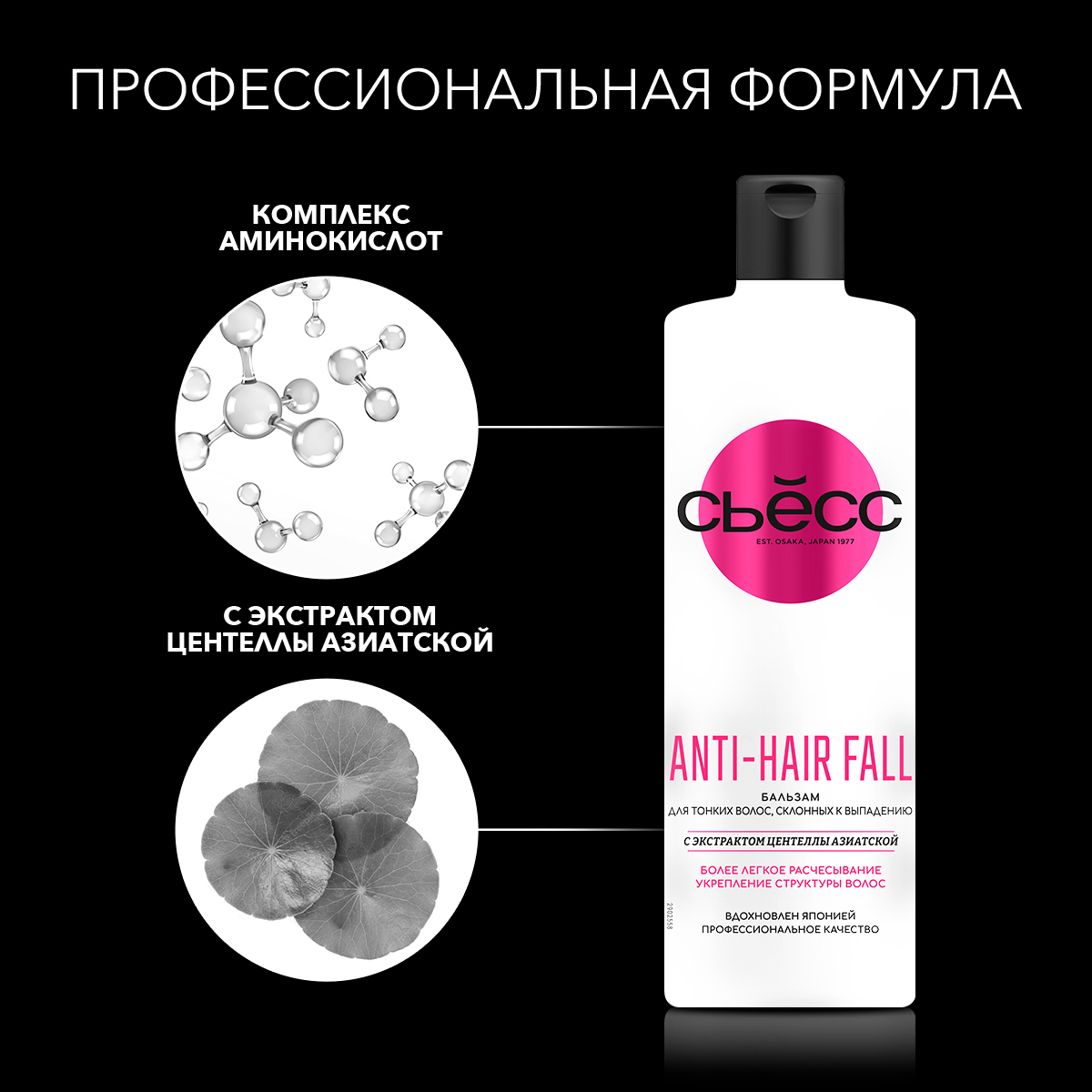 Бальзам для волос Сьёсс Anti-hair fall, 450мл