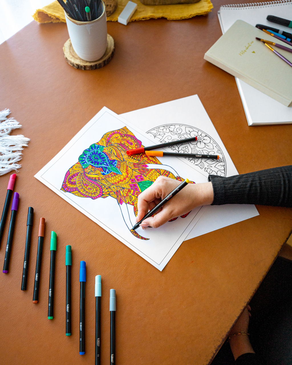 Фломастеры BIC Intensity цветные, 12шт