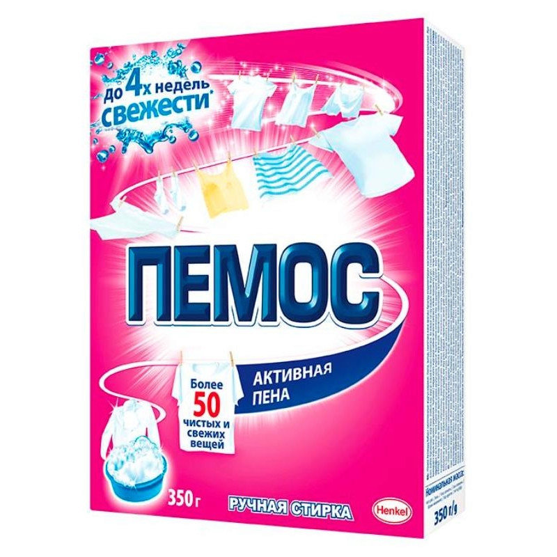 Стиральный порошок Пемос Авторитет для ручной стирки для цветного белья 350 г
