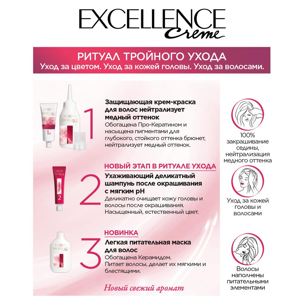 Краска для волос L'Oreal Paris Excellence 9.1 Очень светло-русый пепельный