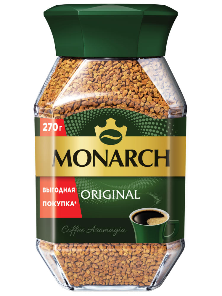Кофе Monarch Original растворимый, 270г