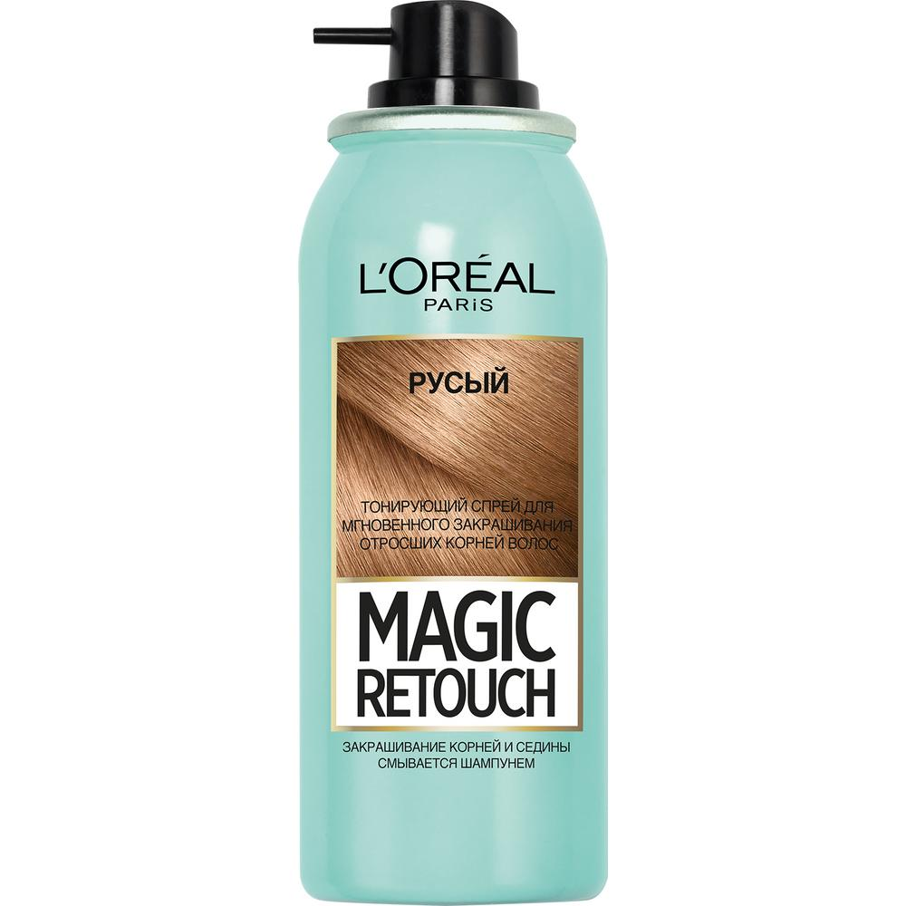 Тонирующий спрей L'Oreal Paris для мгновенного закрашивания корней Magic Retouch русый 75мл