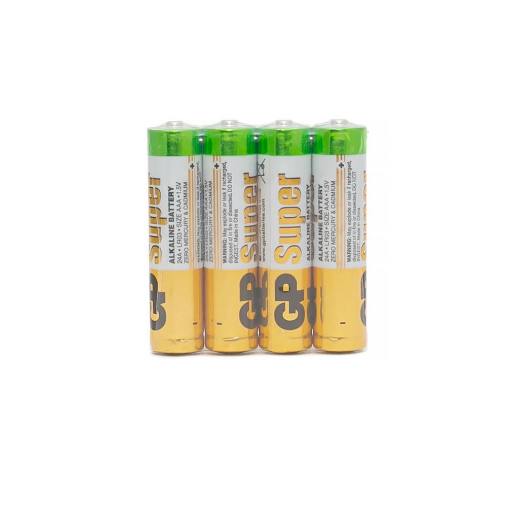 Батарейки GP ААА LR03 4 шт