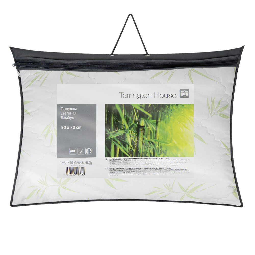 Tarrington House Подушка полиэстер 100% серия бамбук, 50 x 70см