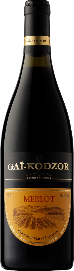 Вино Gai-Kodzor Merlot-Grenache красное сухое 13% 0,75 л