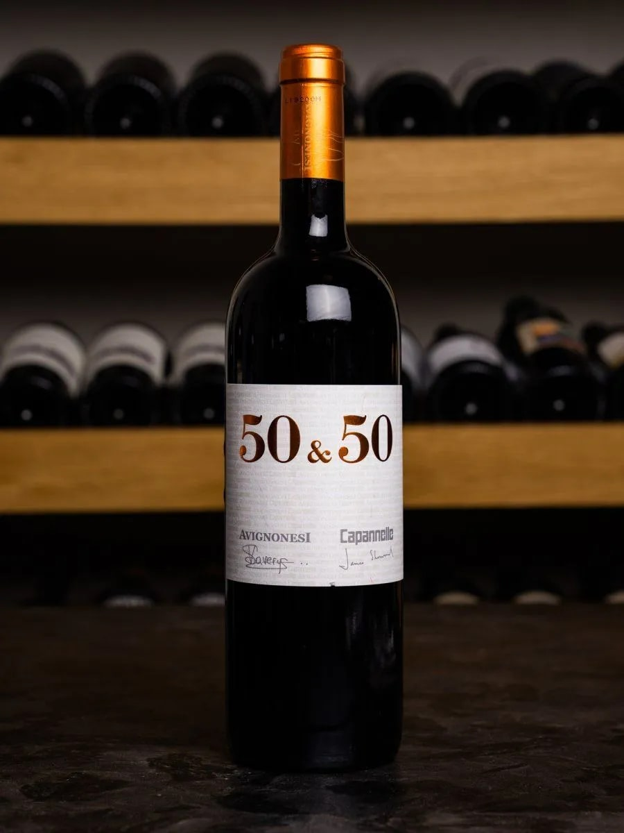Вино Capannelle 50 & 50 Toscana красное сухое, 0.75л