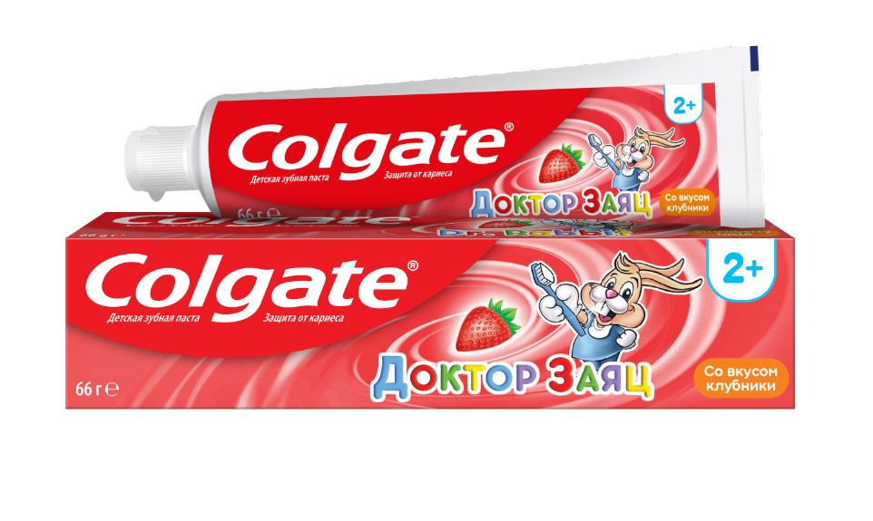 Зубная паста Colgate детская доктор заяц, 50мл Зубная паста Colgate детская доктор заяц, 50мл