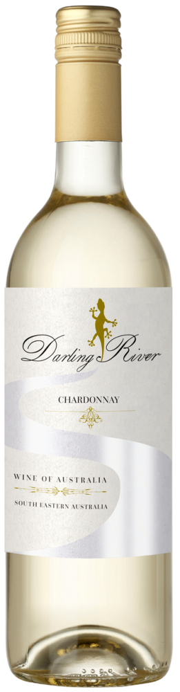 Вино Darling River Chardonnay белое сухое, 0.75л