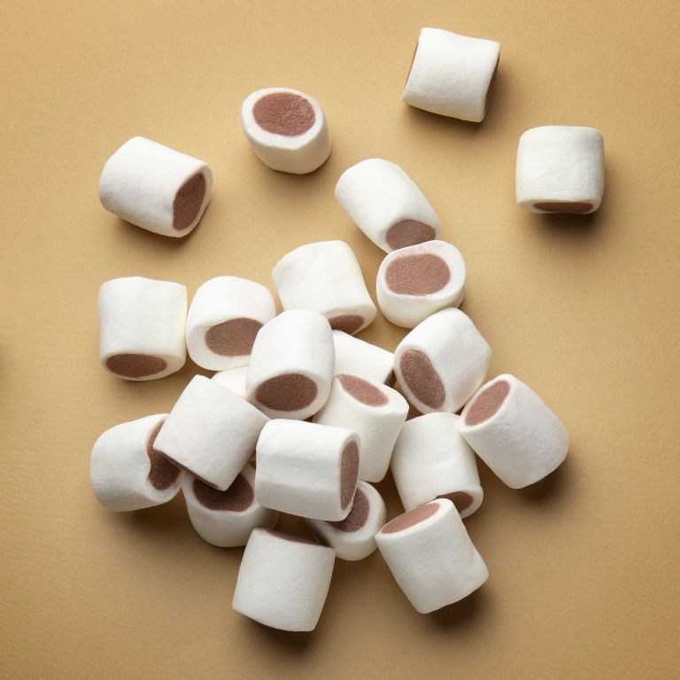 Маршмеллоу Guandy Candy шоколадно-ванильный, 200г