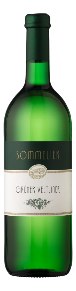 Вино Sommelier Gruner Veltliner белое сухое, 1л