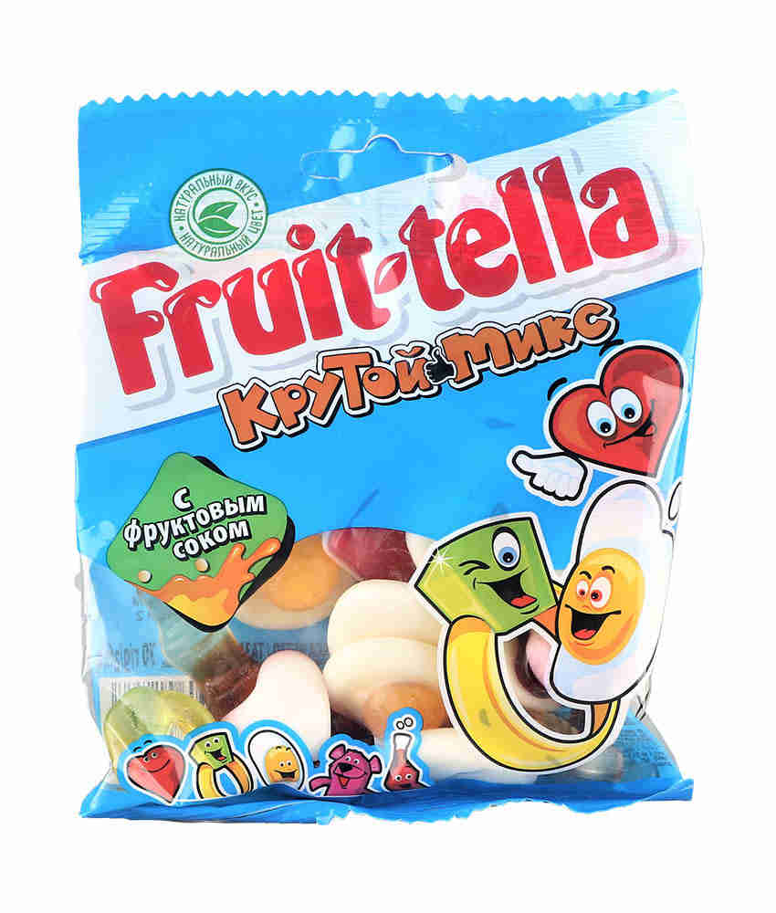 Мармелад жевательный ФРУТТЕЛЛА Крутой Микс, 70г