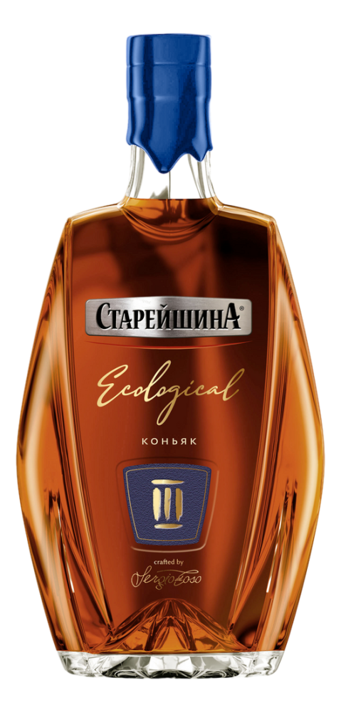 Коньяк Старейшина 3 года, 0.5л