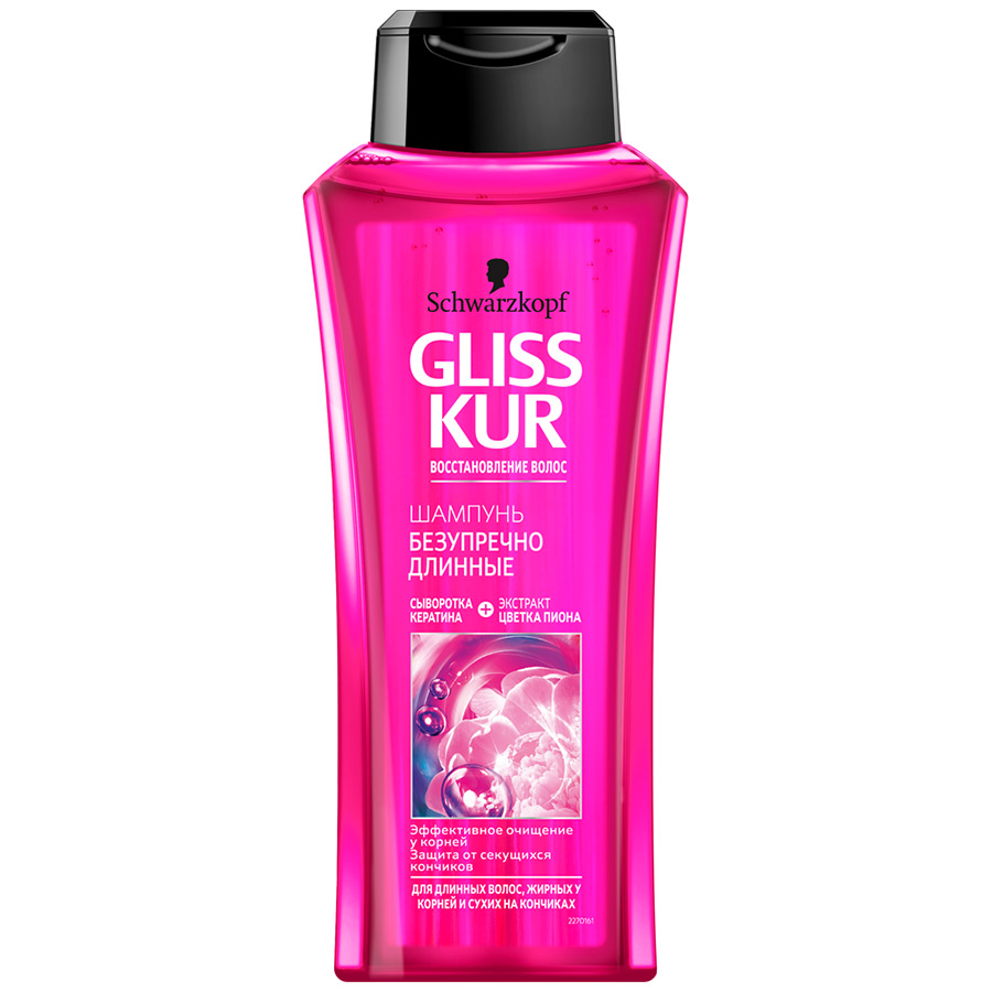 Шампунь Gliss Kur \"Безупречно Длинные\" 400мл
