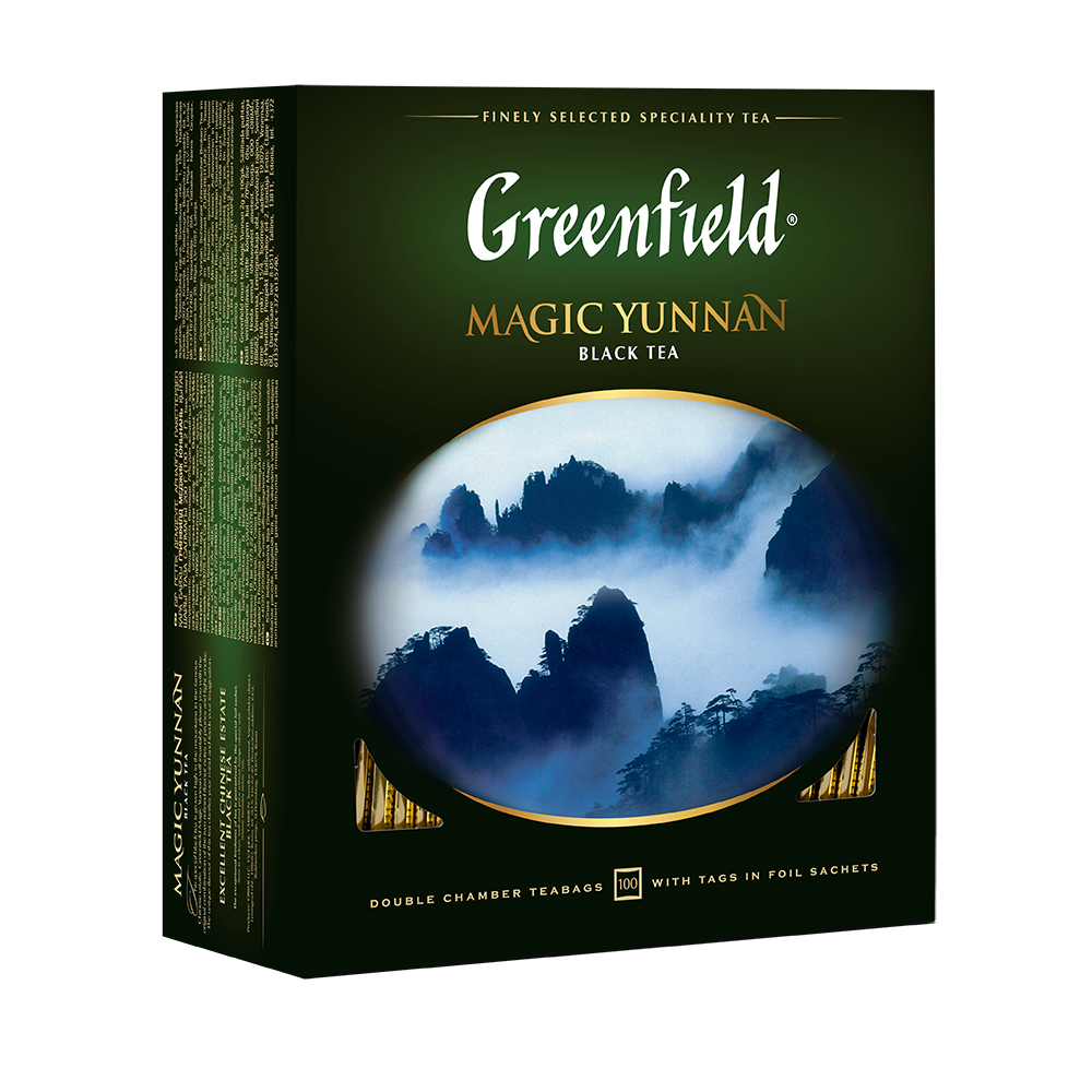 Чай Greenfield Меджик Юньнань черный 100*2г