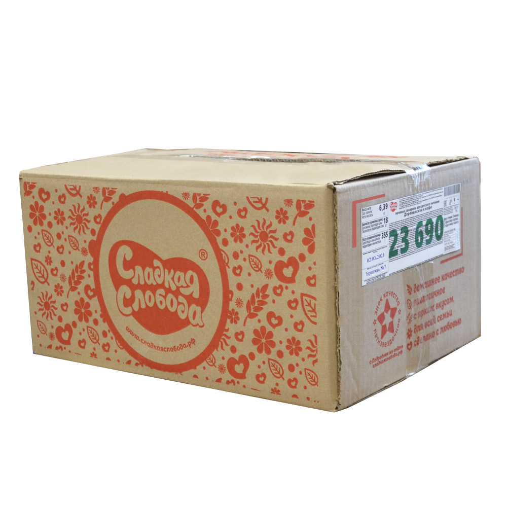 Печенье Сладкая слобода деревенское к кофе, 355г