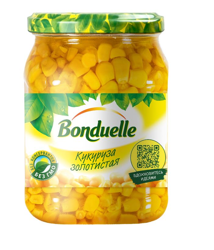 Кукуруза Bonduelle золотистая, 500мл Кукуруза Bonduelle золотистая, 500мл