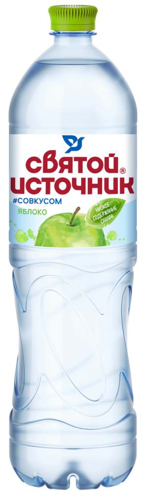 Вода Святой Источник негазированная яблоко, 1.5л