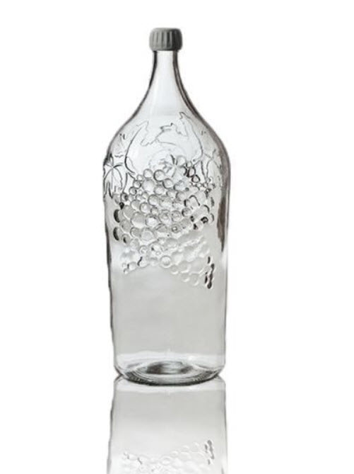 Бутыль Виноград с крышкой 5л, 16 x 36 x 16см