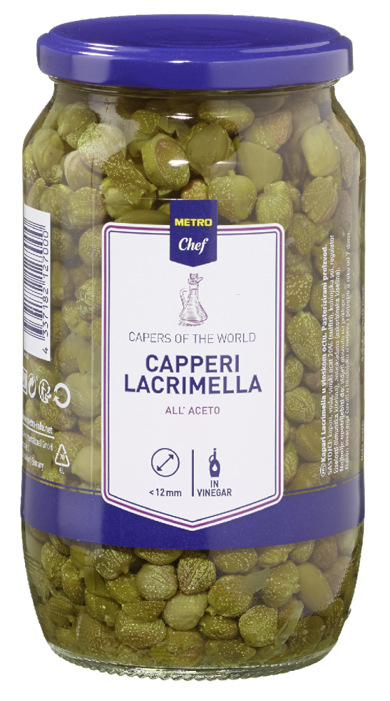 Каперсы Metro Chef Лакрим в винном уксусе 690 г