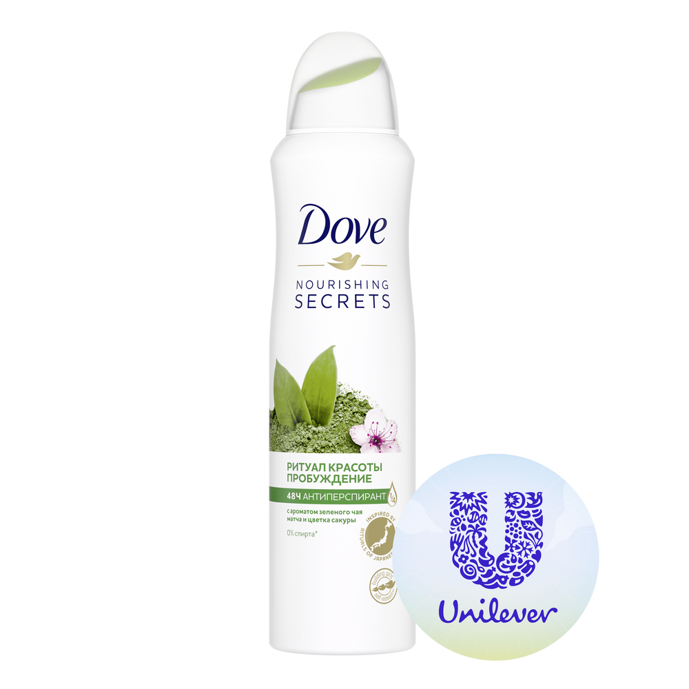 Антиперспирант Dove Ритуал красоты Пробуждение аэрозоль 0,15л