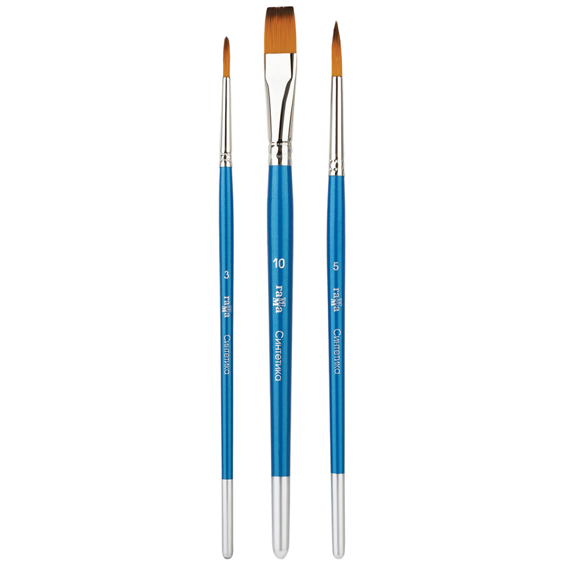 Набор кистей Гамма Классические, 3шт