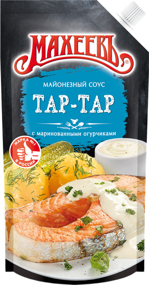 Соус Махеевъ Тар-Тар с маринованными огурчиками 25%, 200г