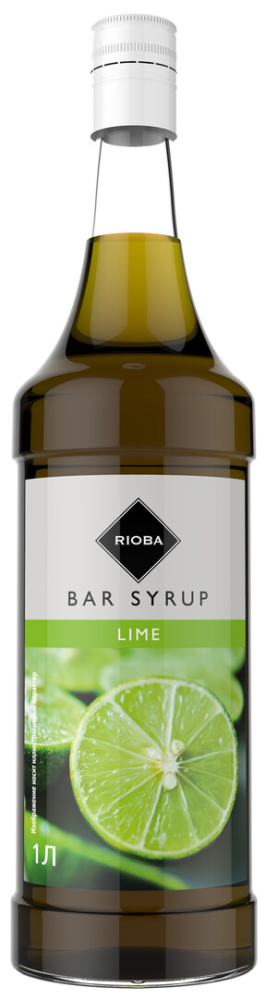 RIOBA Сироп лайм, 1л RIOBA Сироп лайм, 1л