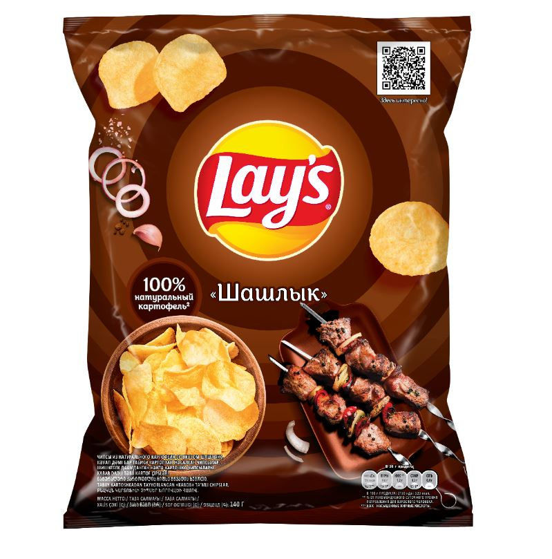 Чипсы Lay's шашлык, 140г
