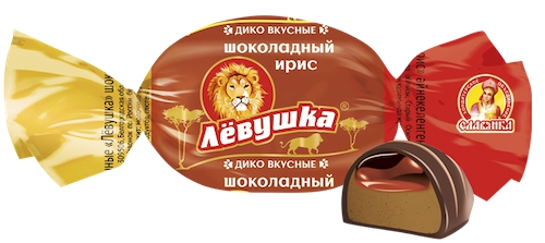 Конфеты Славянка Левушка шоколадный ирис, 1кг