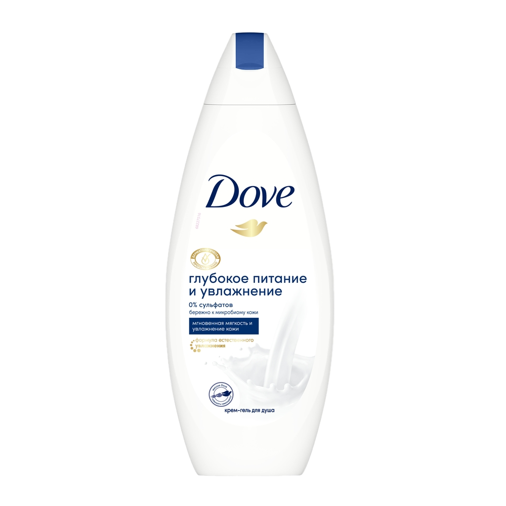 Гель для душа Dove Глубокое питание и увлажнение 250 мл