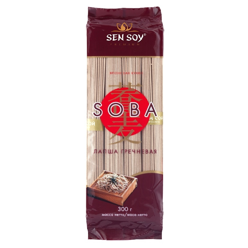Лапша гречневая Sen Soy Soba 0,3кг