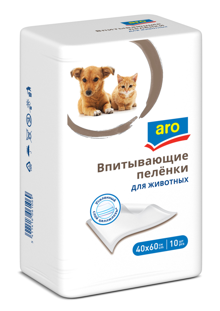 Пеленки для животных Aro 40 х 60 см 10 шт