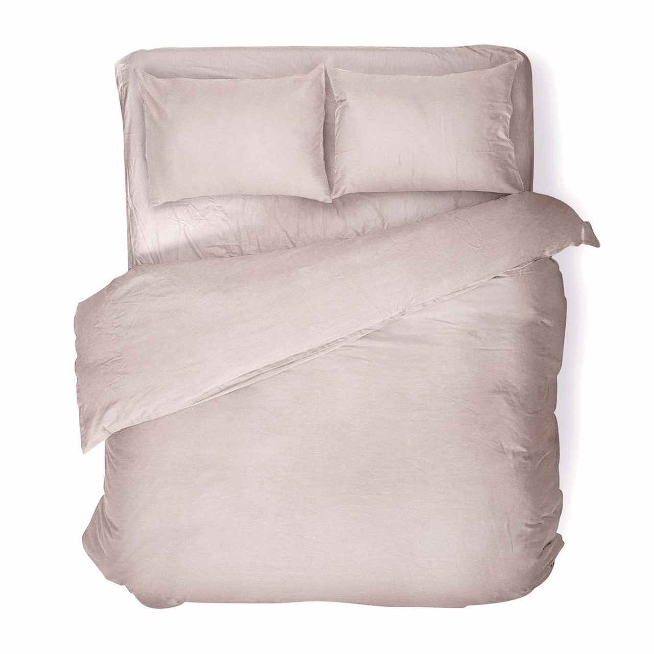 Пододеяльник Verossa бежевый меланж, 148 х 215см