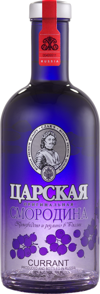 Настойка горькая Царская Оригинальная Смородина, 0.7л
