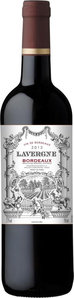 Вино Chateau Lavergne Bordeaux AOC красное сухое 13,5% 0,75 л