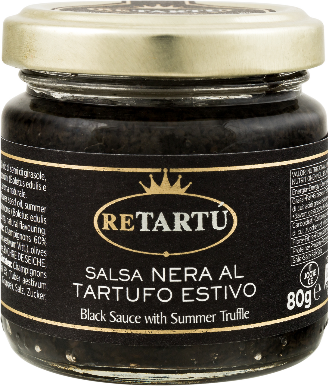 Соус Retartu трюфельный с чернилами каракатицы, 80г