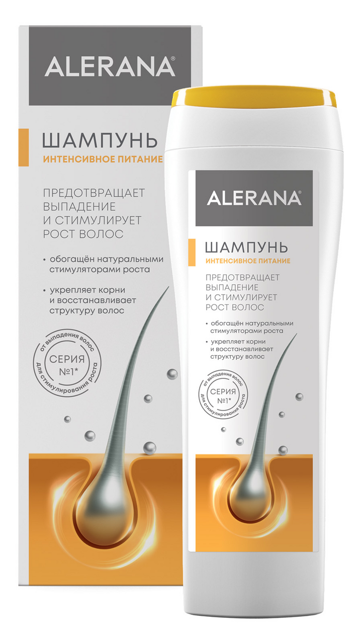 Шампунь Alerana интенсивное питание, 250мл