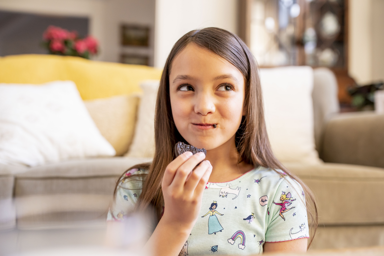 Печенье Oreo с какао и начинкой со вкусом шоколада, 95г Печенье Oreo с какао и начинкой со вкусом шоколада, 95г