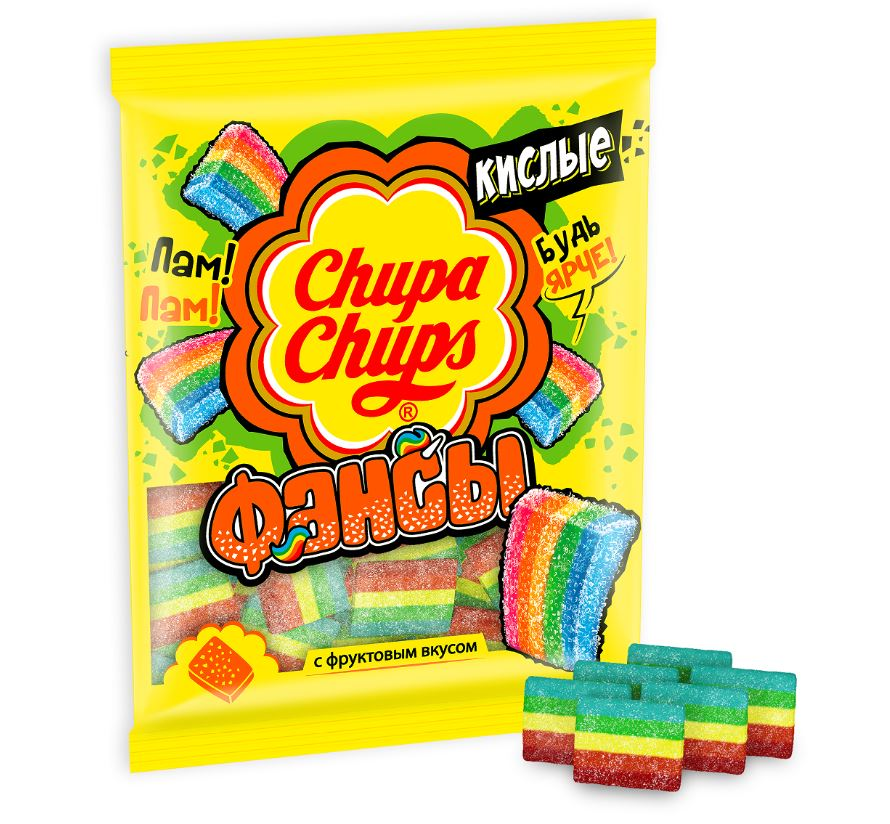 Мармелад Chupa Chups фансы кислые, 70г