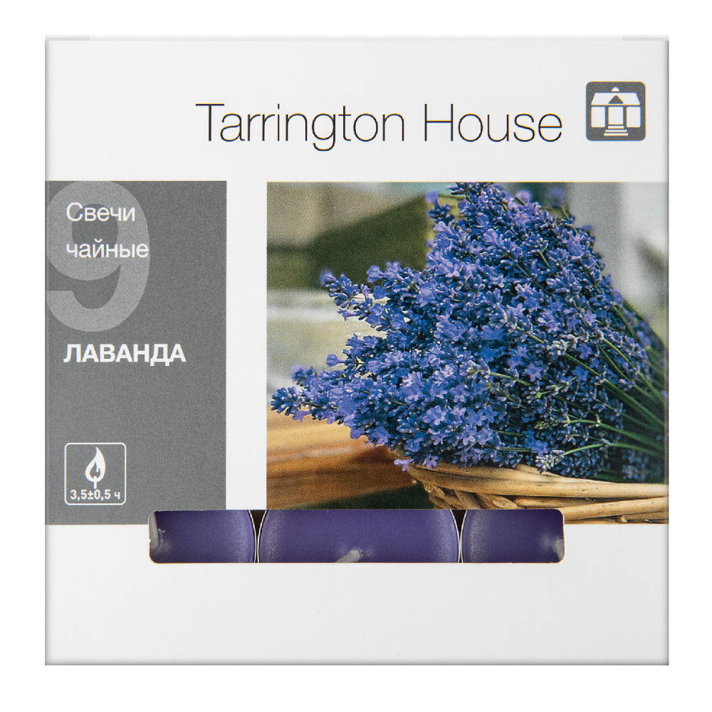 Tarrington House Свеча Чайная ароматическая Лаванда, 9шт