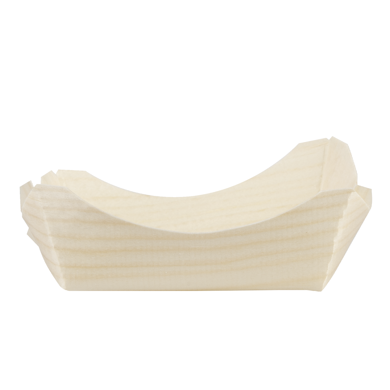 Тарелка-корзинка Metro Professional WS-100 бамбуковая 100 х 100 мм 50 шт