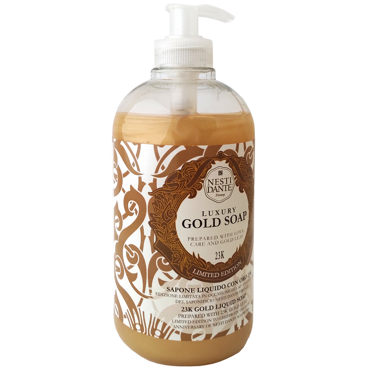 Мыло жидкое Nesti Dante Юбилейное золотое, 500мл