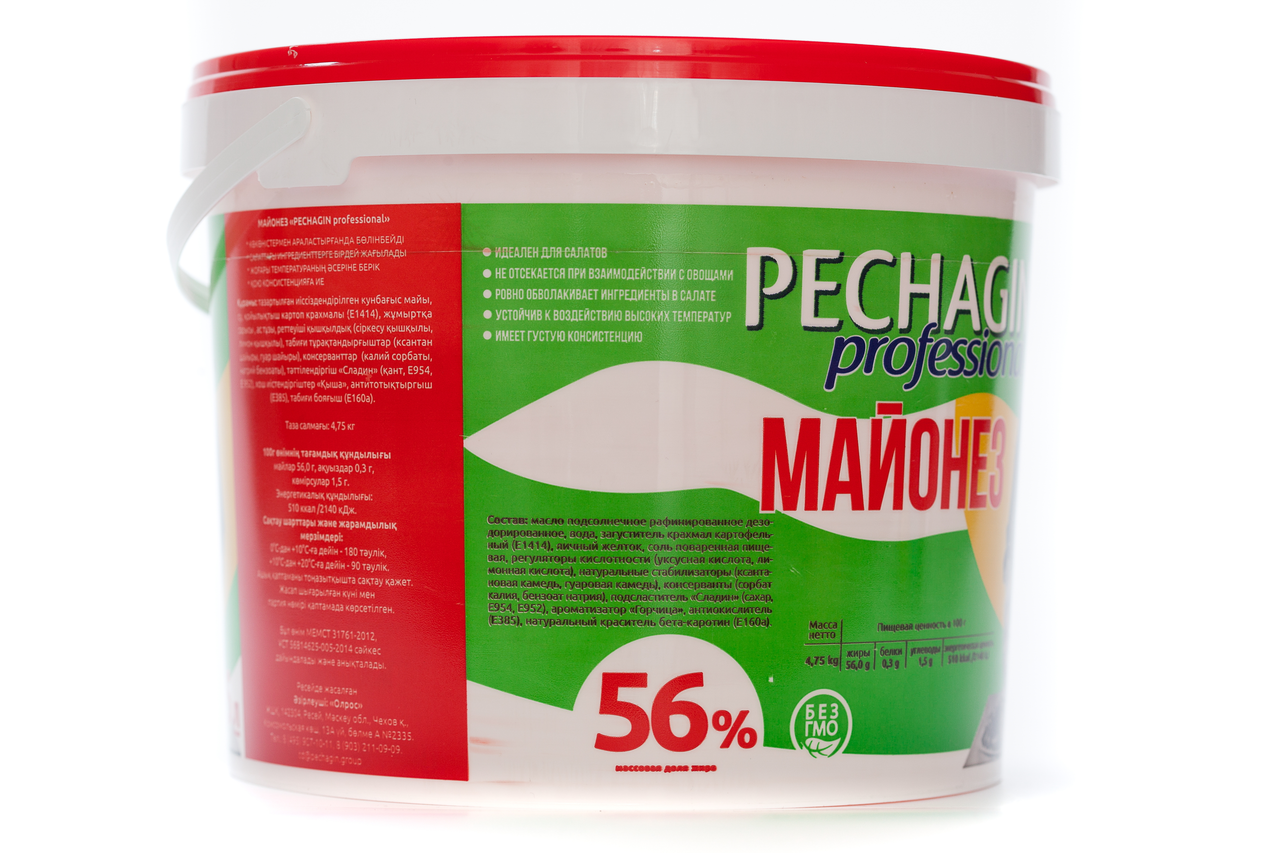 Майонез Pechagin Professional 56% ведро, 5л