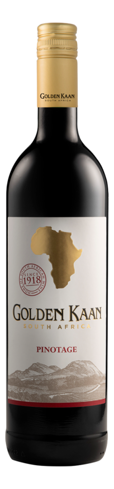 Вино Golden Kaan Pinotage красное полусухое, 0.75л