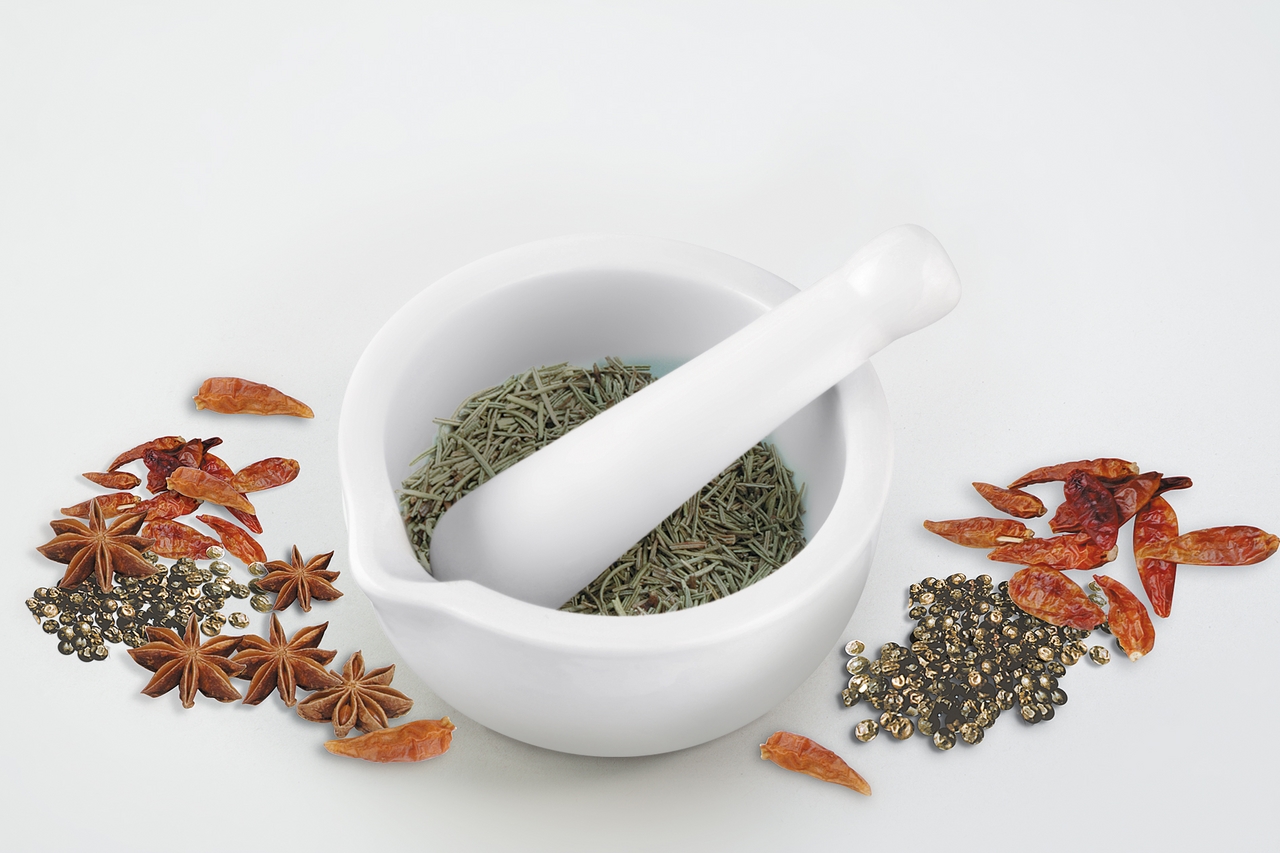 Ступка с пестиком Fackelmann фарфор 11.5 x 6.5см, 350мл