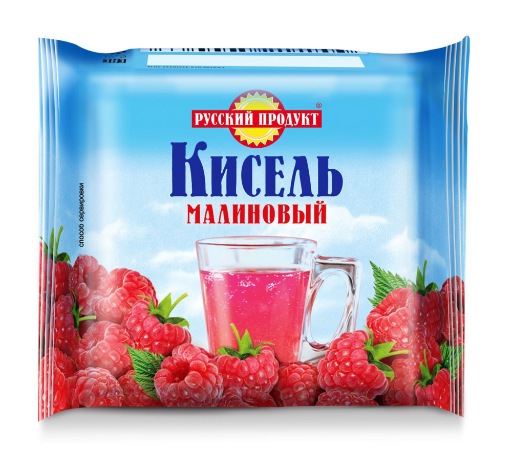 Кисель Русский продукт малиновый, 190г
