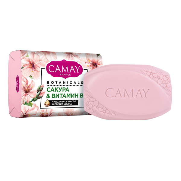 Мыло туалетное Camay Botanicals Японская сакура, 85г