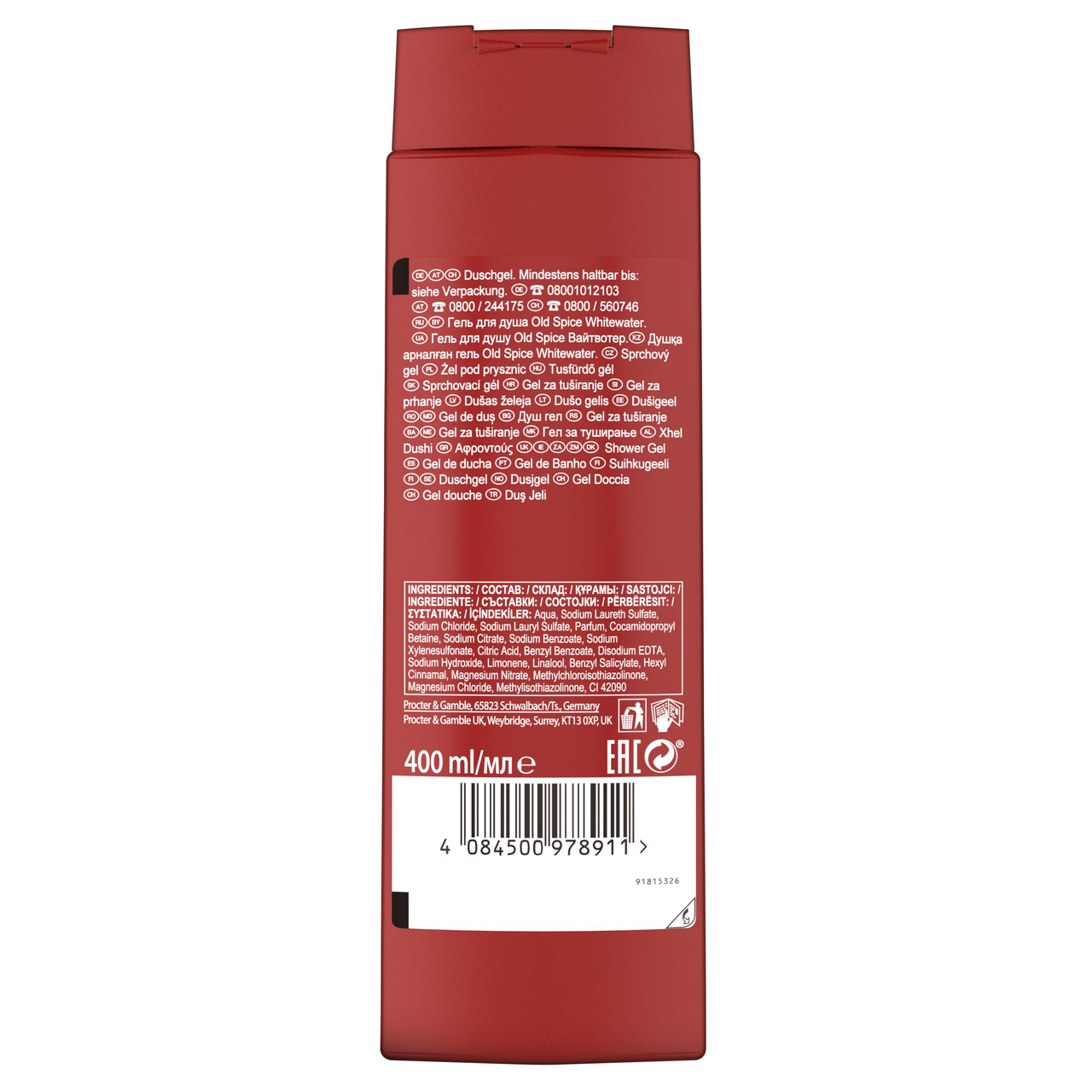 Гель для душа Old Spice Whitewater 400мл