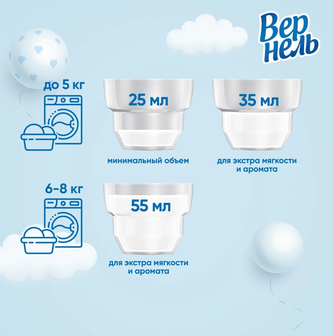 Кондиционер для белья Вернель детский, 2.73л