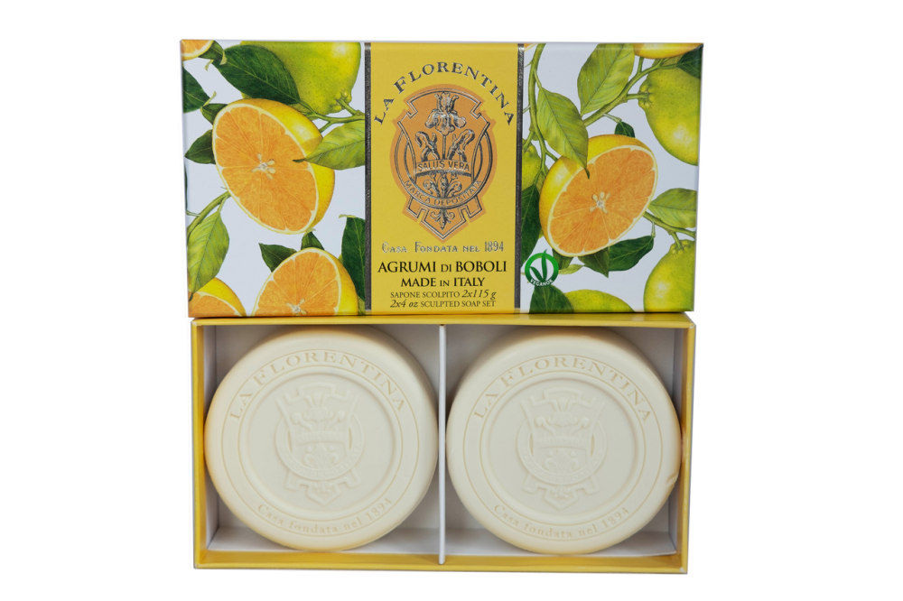 Набор подарочный La Florentina Мыло, 2 x 115г